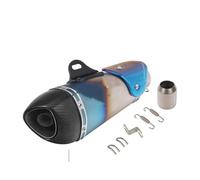 Motorcycle 51mm Carbon Fiber Motorcycle Exhaust Pipe With DB Killer For R3/25 For Ninja250/300/400 K8 K9 ZX6 Z900 RC390 Etc Exhaust Pipe(H)