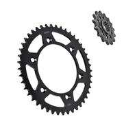 Motorcycle 530 16T/17T Front 43T/45T/47T Rear Sprocket For FZ1 FZS1000 2001-2015 YZF-R1/S.P/LE MT-01 2005-2011 XJR1300 C(530 16T Front)