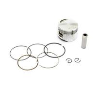 Motorcycle 54mm Piston Kit with 14mm Pin Includes Rings Circlips & Gudgeon Pin
