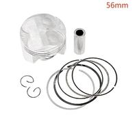 Motorcycle 55mm 55.25mm 55.5mm 55.75mm 56mm Piston Rings Kit Compatible With CB400 CB-1 CBR400 NC23 CBR 400 NC29 1992 2015 1989 1991 Engine Parts(1 Set 56mm)