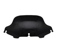 Motorcycle 6"/8" Cycle Wave Windshield Fairing Windscreen Cover Fit For Harley Touring Electra Street Glide FLHX(8inch Black)