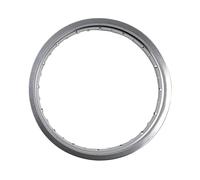 Motorcycle 6061 Aviation Aluminum 2.15x18 32 36 Holes Spoke Silver/Black Motorcycle Rims Wheel Circle Hole 2.15 * 18 2.15 18(32 Holes Silver)