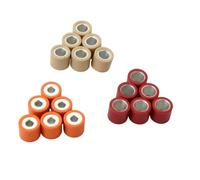 Motorcycle 6PC Variator Roller Weights 19x17mm 5g 7g 9g Fit for Pi-go 125 150cc Fly Hexagon Gtx Libert Mp3 Typhoon X8 X9 Zip(19 x 17mm 9g)