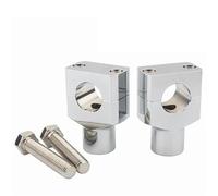 Motorcycle 7/8" 1" Handlebar Riser Clamp Aluminum For Victory Cruisers 22mm 25mm Handlebars