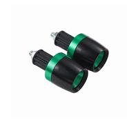 Motorcycle 7/8"22MM Handlebar Grips Cap End Plugs For VFR400 NC30 VFR750 VFR800 F VFR 800 VFR1200 F Motorcycle Bar End Plugs(GREEN)