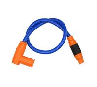 Motorcycle 8.8mm Lgnition Coil Iridium Power Cable Motocross Bike Engine Coil Stator(Blue)