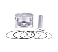 Motorcycle 83mm STD Piston Rings Kit Compatible With Yamaha YFM 400 Big Bear 4x4 2000-2006 IRS 4x4 2007-2012 YFM400F Kodiak 4x4 1993-1999(1set)