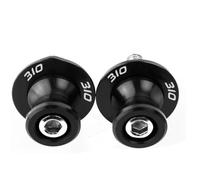 Motorcycle 8MM Swingarm Spools Slider Stand Screws For G310r G310R G310 R POMPOMPUR(Black)