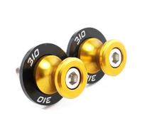Motorcycle 8MM Swingarm Spools Slider Stand Screws For G310r G310R G310 R POMPOMPUR(Gold)