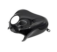 Motorcycle ABS Gas Tank Cover Guard Fuel Pad Protector Case Fairing For Kawasaki Z900 2017 21(Glossy Black)