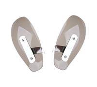 Motorcycle ABS Plastic Hand Guard Cold Wind Shield Hand Protector Shield Falling Protection For Yamaha/Suzuki(Clear)