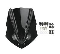 Motorcycle ABS Plastic Windshield WindScreen For Yamaha MT125 2015 2016 2017 2018 2019 MT-125 Adjustable(Style 1)