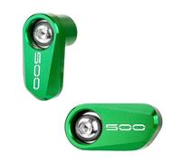 Motorcycle ABS Protective Cover Accessories For NIN@&JA 500 Z500 2024 2025 Motorcycle CNC Aluminum Front Rear Wheel ABS Sensor Protection Guard Cover(W-10)