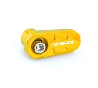 Motorcycle ABS Sensor Protective Cap For Forza350 Nss350 ADV350 Motorcycle Accessories CNC Front Wheel ABS Sensor Protection Guard Cover(1Pcs yellow)