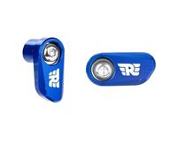 Motorcycle ABS Sensor Protective Cap For Interceptor650 Guerrilla450 Scram440 Motorcycle Front Rear Wheel ABS Sensor Protector Guard Cap(2 Blue)