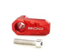 Motorcycle ABS Sensor Protective Cap For Ninja500 Z500 Motorcycle Accessories CNC Front Rear Wheel ABS Sensor Protection Guard Cover(1PCS Red)