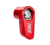 Motorcycle ABS Sensor Protective Cap For Triple765 RS/S/R 675 Trident660 Motorcycle CNC Front Rear Wheel ABS Sensor Guard Protection Cover(1PCS Red-765)