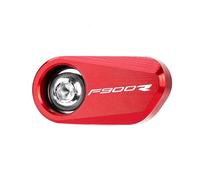Motorcycle ABS Sensor Protective Cover For F900R F900XR 2020-2024 2025 Motorcycle Aluminum Front Wheel ABS Sensor Protection Guard(Red-F900R)
