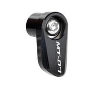 Motorcycle ABS Sensor Protective Cover For MT07 YZFR7 FZ07 Motorcycle Accessories Aluminum Front Rear Wheel ABS Sensor Protection Guard(Black-MT07)