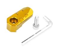 Motorcycle ABS Sensor Protective Cover For NSS350 Forza350 Forza300 Motorcycle Accessories Aluminum Front Wheel ABS Sensor Protection Guard(YELLOW)