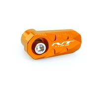 Motorcycle ABS Sensor Protective Cover For NT1100 CBR1100 1100CC DTC1100 Motorcycle Accessories CNC Aluminum Front Rear Wheel ABS Sensor Protection(1PCS Orange)