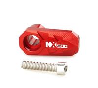 Motorcycle ABS Sensor Protective Cover For NX500 Motorcycle Accessories CNC Aluminum Front Rear Wheel ABS Sensor Protection Guard Protector(1PCS Red)