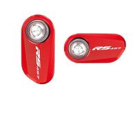 Motorcycle ABS Sensor Protective Cover For RS457 RS660 RSV4 2024 2025 Motorcycle Accessories Front Rear Wheel ABS Sensor Protection Guard(2pcs Red-RS457)