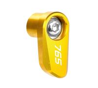 Motorcycle ABS Sensor Protective Cover For Trident660 Motorcycle CNC Front Rear Wheel ABS Sensor Guard Protection Cover(1PCS yellow-765)