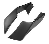 Motorcycle ABS Winglets Fixed Wind Wing Air Fairing Spoiler Panel For A&prilia RSV4 RF 2009 2010 2011 2012-2021 spoiler kit(Matte black)