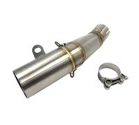 Motorcycle Acccessories Slip-on Exhaust Middle Link Pipe Adapter Connect Central For Yamaha YZF R6 2006-2019