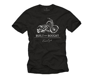 Motorcycle Accessoires - Built Not Bought - Mens T-Shirt Black S