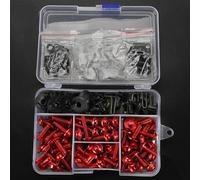 Motorcycle Accessorie Custom Fairing Bolt Screws For Suzuki B-King For Boulevard C90 S50 S83 Gw250 For Inazuma Rf900r Rgv250(Rosso)