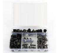 Motorcycle Accessorie Custom Fairing Bolt Windscreen Screws Complete Kit For FSC600A For Silver Wing 2001-2018 Street bikes(Titanium)