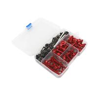 Motorcycle Accessorie Custom Fairing Screw Bolt Windscreen Screws Complete Kit For Tmax500 Tmax 530/500 TMAX530 Power Tool(Rosso)