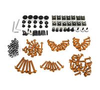 Motorcycle Accessorie Custom Fairing Screw Bolt Windscreen Screws For Cbr 600 Rr CBR600F4i 5 mm Power Tool(Orange)
