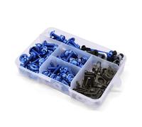 Motorcycle Accessorie Custom Fairing Screw Bolt Windscreen Screws For DR250 For DJEBEL 250XC off-road bikes(Blu)