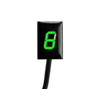 Motorcycle Accessories 1-6 Gear Indicator Display Meter For Z750 2010-2012 Z750R 2011 2012(Green)