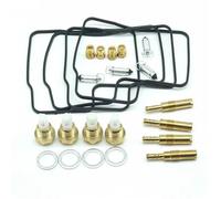 Motorcycle accessories 4 Sets Carburetor Repair Kit Rebuild Parts For H-ONDA CBR1000F For HURRICANE 1987-1991 Carb Float Valve Seal