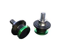Motorcycle Accessories 8MM Motorcycle Swing Arm Spools Slider Stand Bobbins For Ducati Multistrada 1200 Enduro 950 950S V4S DesertX(Green)