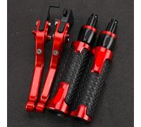 Motorcycle Accessories Adjustable Clutch Brake Lever Handlebar Grips Ends for Honda for CBR929RR for CBR929 for CBR 929 RR 929RR 2000 2001,Easy to Install