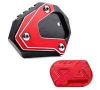 Motorcycle Accessories Aluminum Kickstand Foot Side Stand Auxiliary Column Enlarger Pad For NX500 2023 2024 Parking Bracket Pad(Style 14)