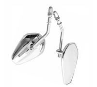 Motorcycle Accessories Back Side Mirrors For Harley For Breakout FXSB 2013 2014 2015 2016 Rearview Mirror Motorcycle(Silver)
