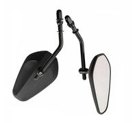 Motorcycle Accessories Back Side Mirrors For Harley For Breakout FXSB 2013 2014 2015 2016 Rearview Mirror Motorcycle(Black- Silver)