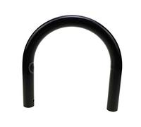 motorcycle accessories Black 210mm 230mm Flat Cafe Racer Rear Seat Loop Frame Hoop End 1" 25mm Compatible with Yamaha SR125 SR250 SR400 SR500 XJ550 XJ650 XS650 (Color : D 230mm)