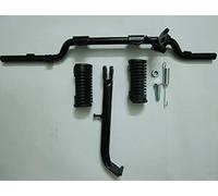 motorcycle accessories Compatible with CB125S CB100 CG110 CG125 Foot Step Bar Bracket Side Stand Rubber Pegs NEW