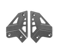 Motorcycle Accessories Compatible With Z900 Z 900 2017-2019 2020 2021 2022 2023 FootPeg Footrest Rear Heel Plates Guard Protector(Gray Z900 LOGO)