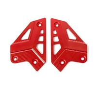 Motorcycle Accessories Compatible With Z900 Z 900 2017-2019 2020 2021 2022 2023 FootPeg Footrest Rear Heel Plates Guard Protector(Red)