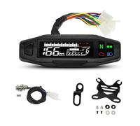 Motorcycle Accessories Dashboard Digital Odometer Speedometer Speed Gauge Tacho Meter Indicator For 8-16V(Type X)