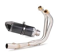 Motorcycle Accessories Exhaust Modified Front Pipe Silencer For For Vulcan S650 650s 650 S VN650 EN650(6)
