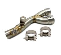 Motorcycle Accessories Exhaust Muffler Middle Pipe Connector Muffler Suitable For Yamaha R6 YZF R6 2006-2019